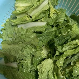 炒菜苔（炒青菜），含菜苔清洗方法！的做法 步骤3