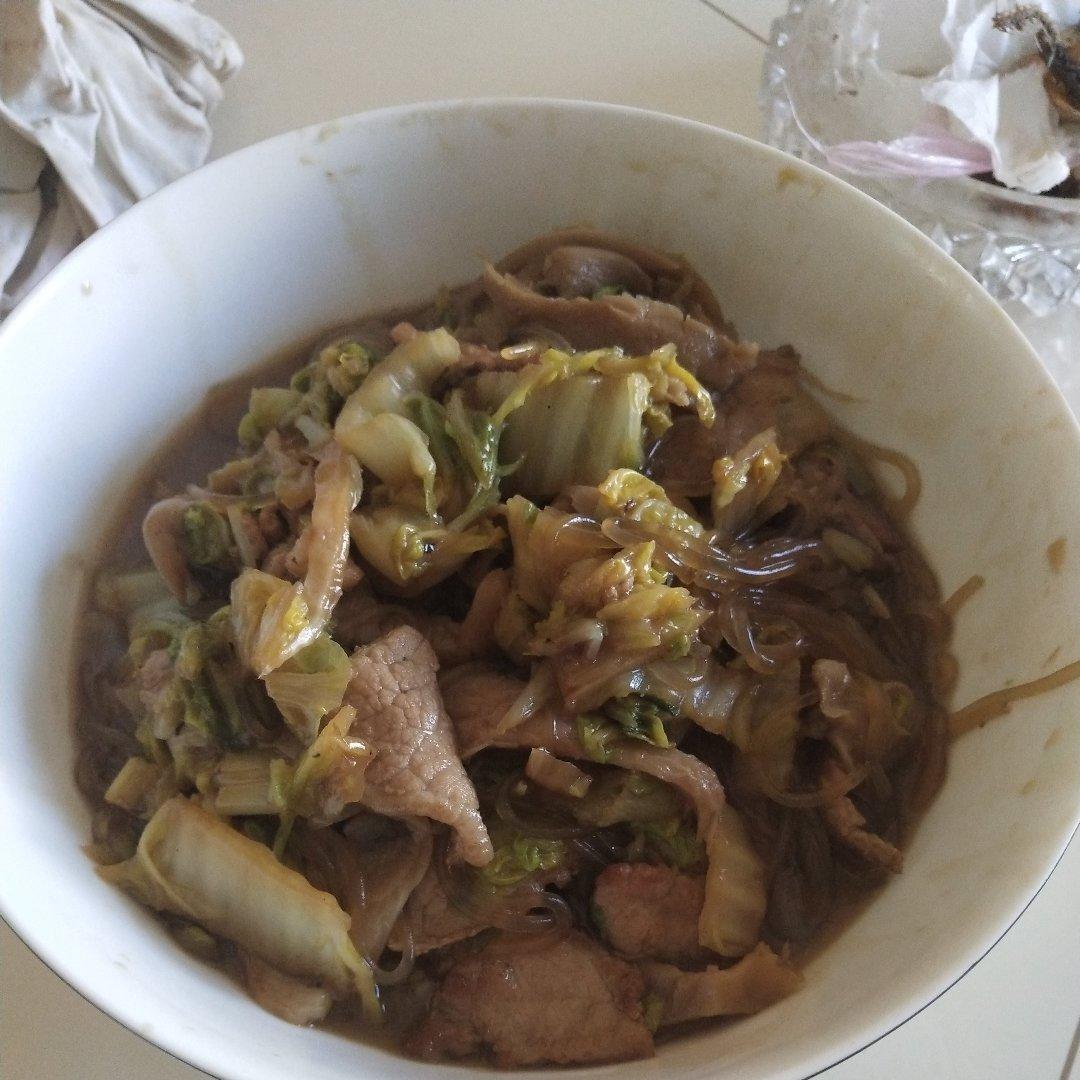 白菜炖粉条