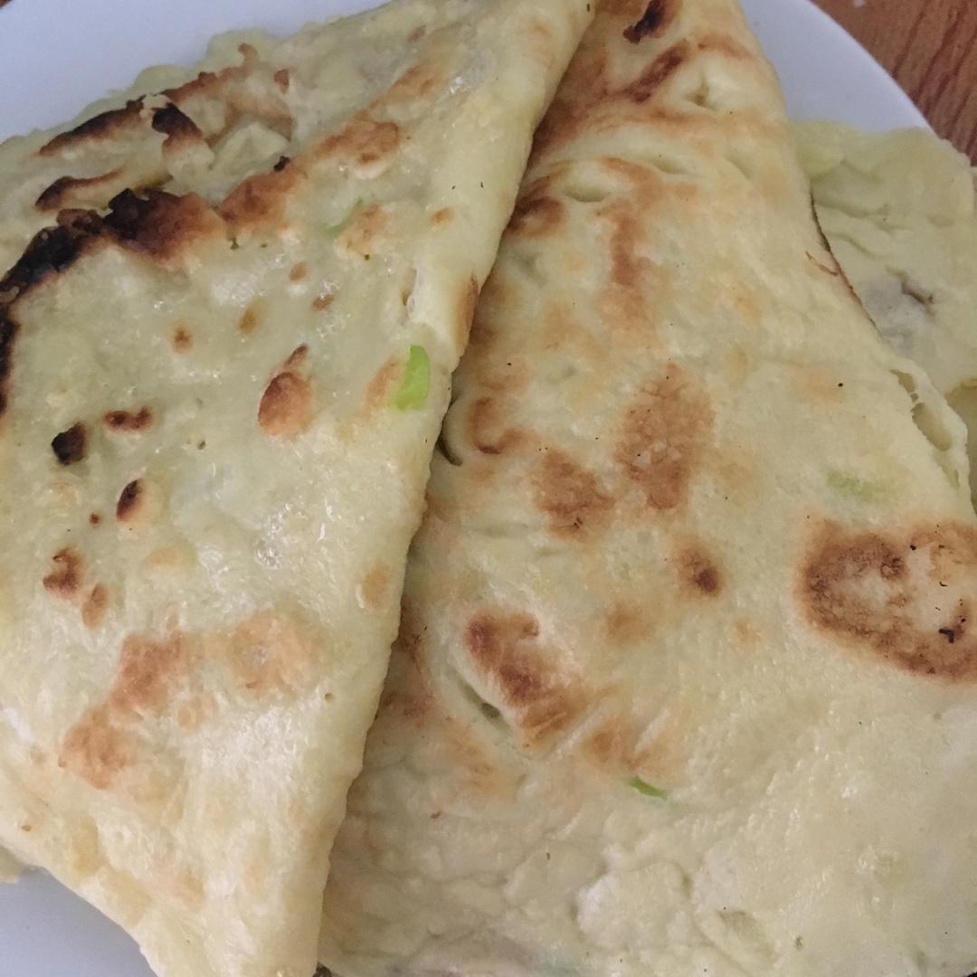 葱花鸡蛋饼