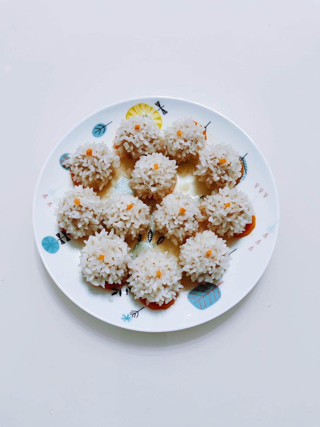 蒸糯米丸子