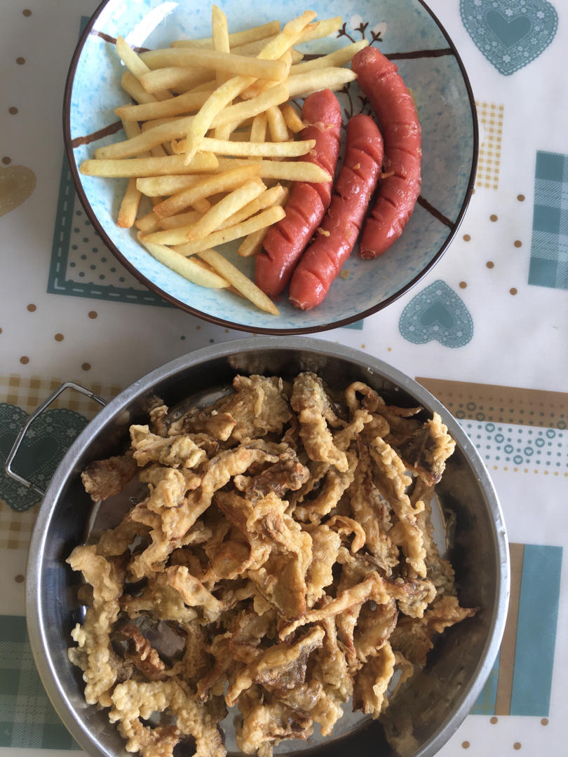 干炸蘑菇（家乡版）