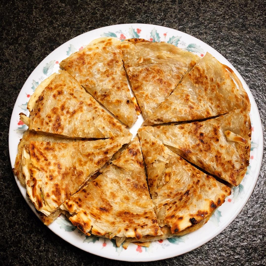 手抓饼版牛肉饼