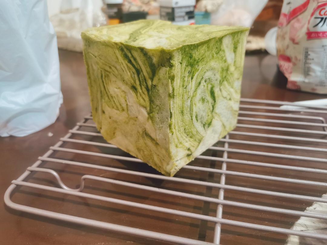 抹茶大理石吐司