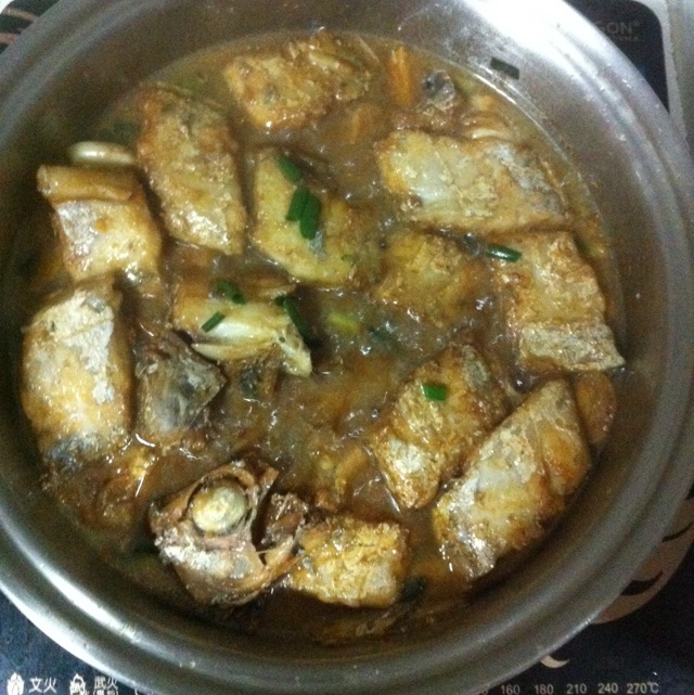 红烧带鱼（少油版）