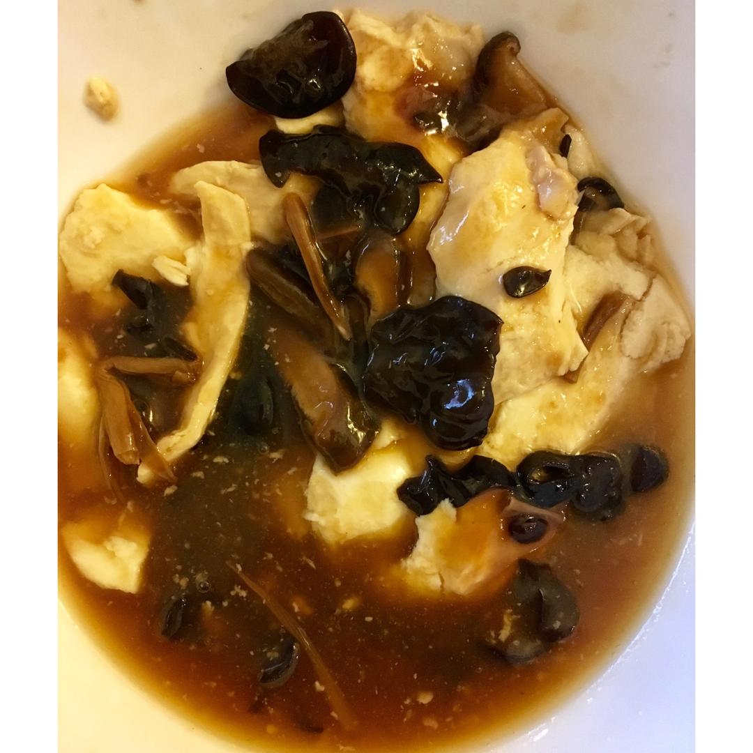 鲜香卤汁豆腐脑