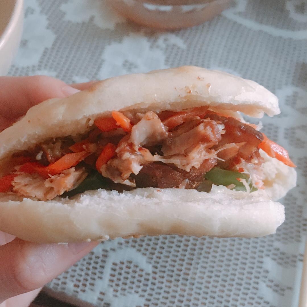 肉夹馍(白吉馍的制作)
