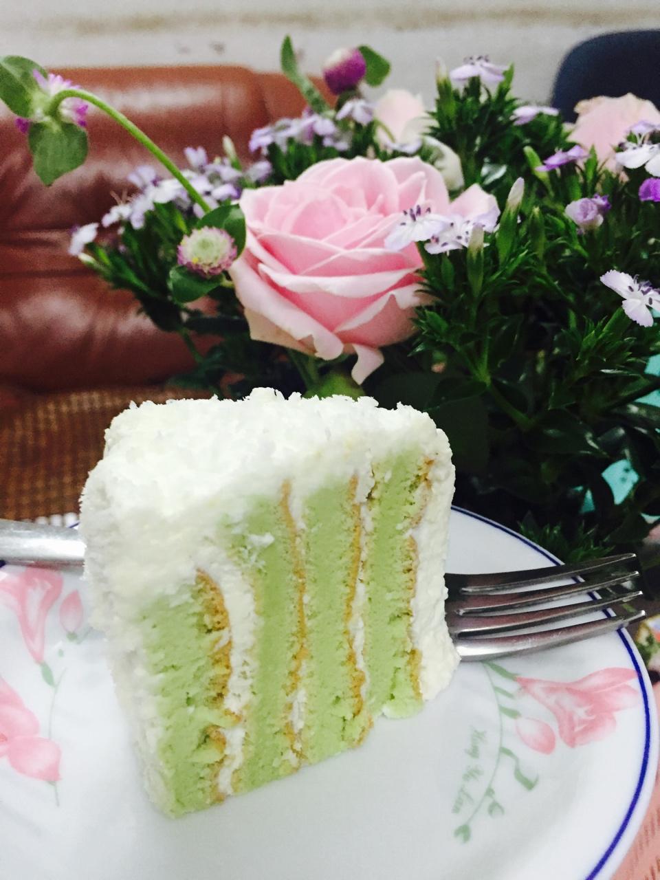 斑斓奶油蛋糕