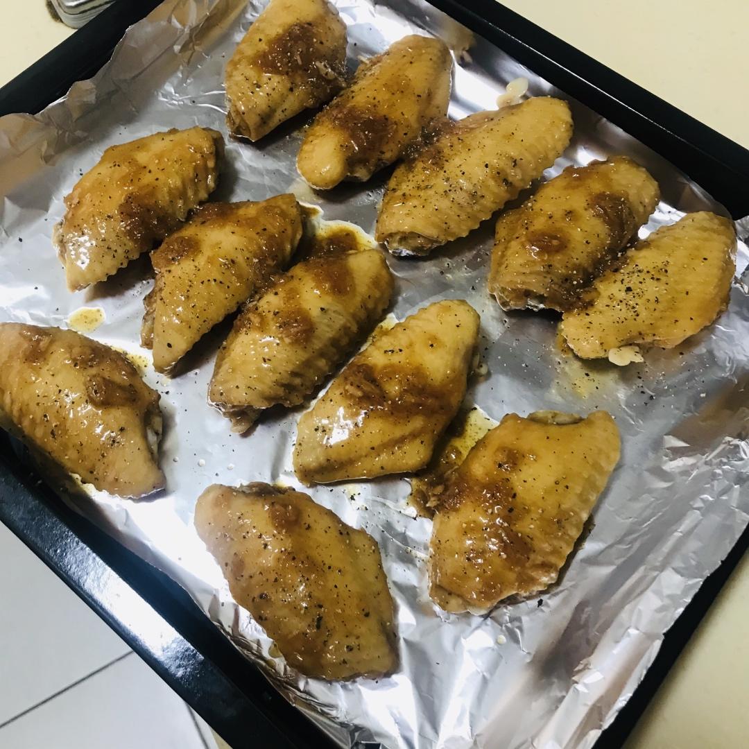 烤鸡翅（自制腌料）