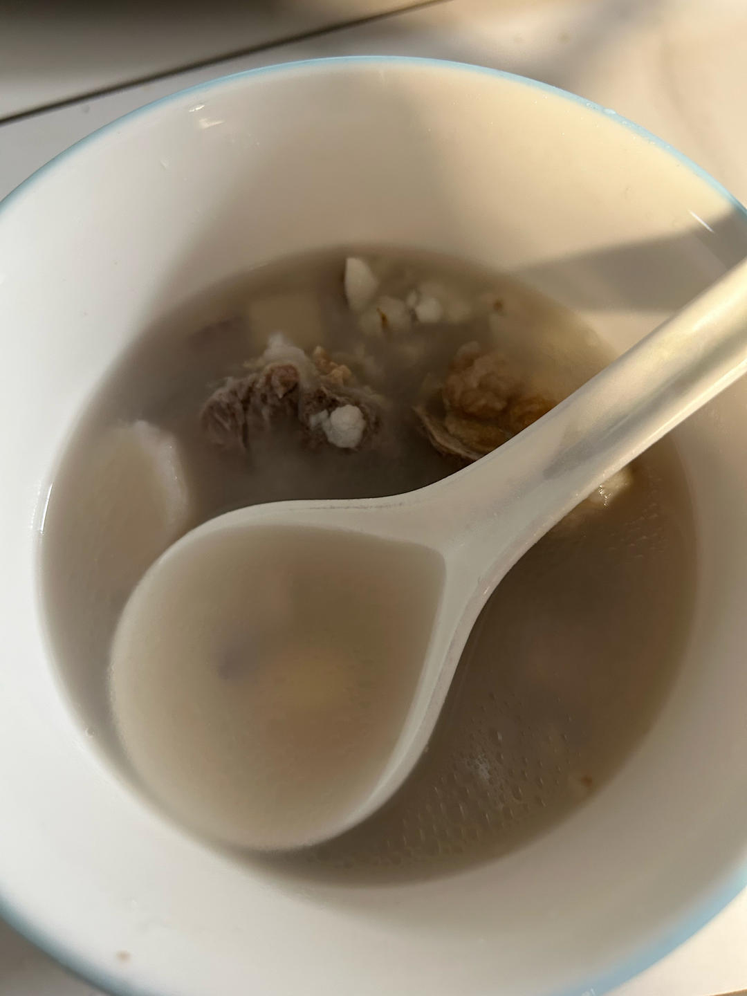 消眼袋食疗，四神汤