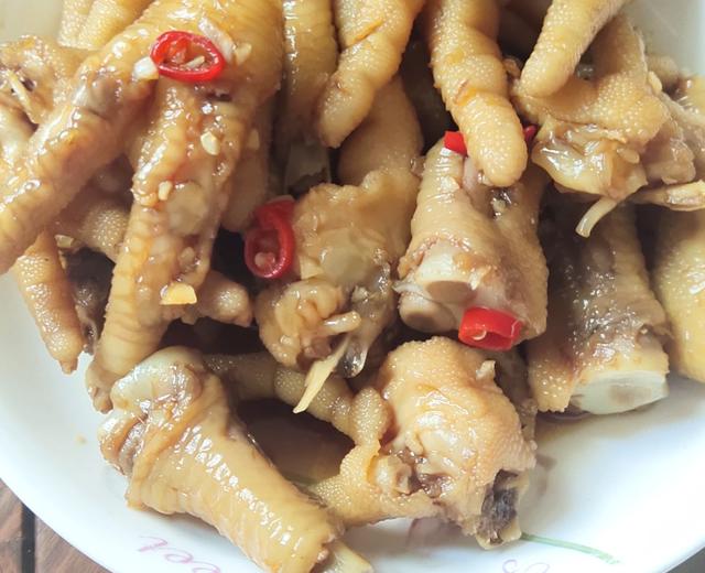 超简单的凉拌陈醋凤爪鸡爪的做法