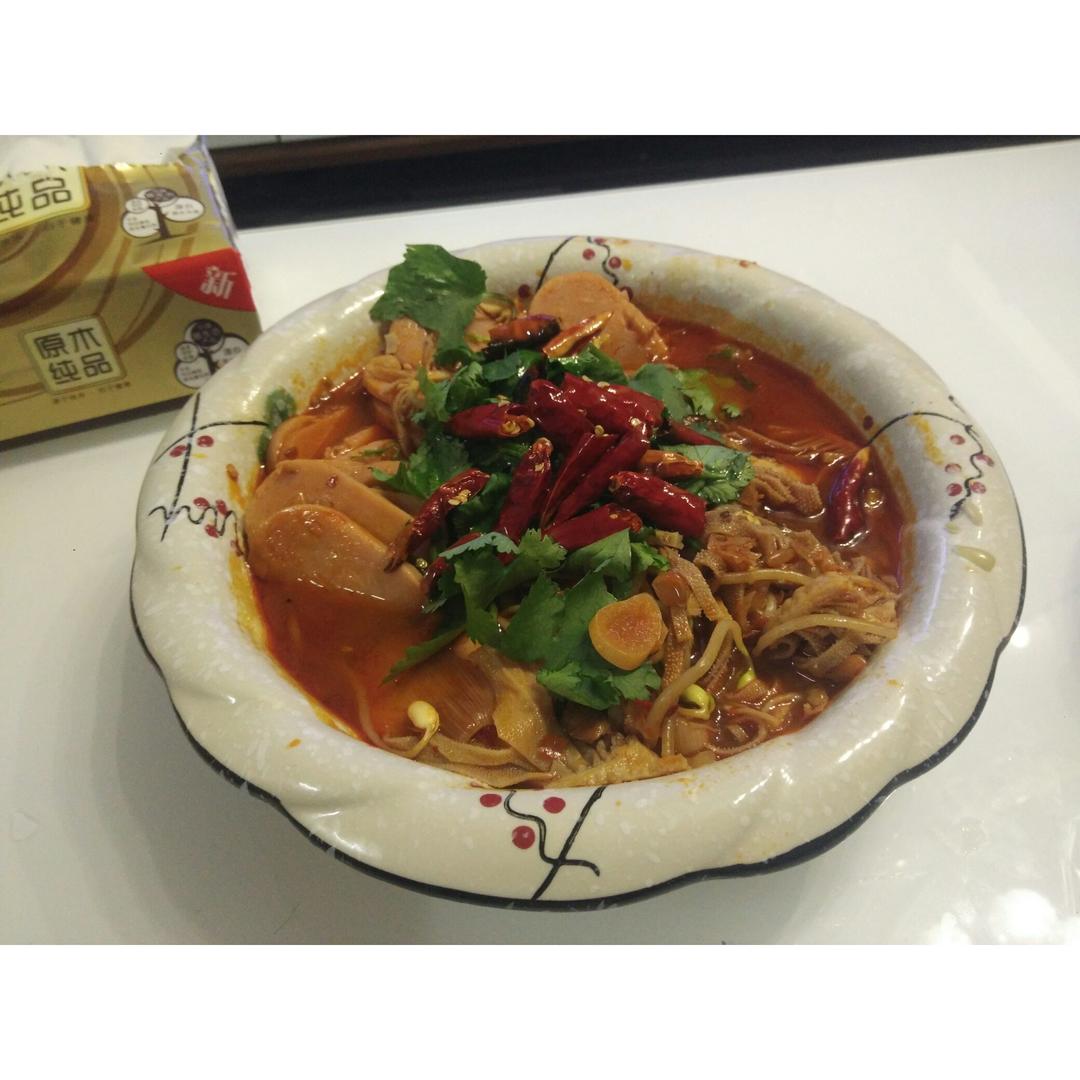 香辣毛血旺