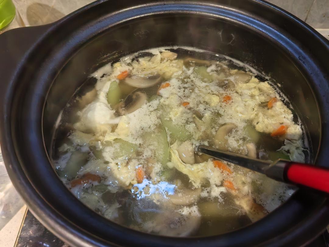 味道鲜美的丝瓜汤