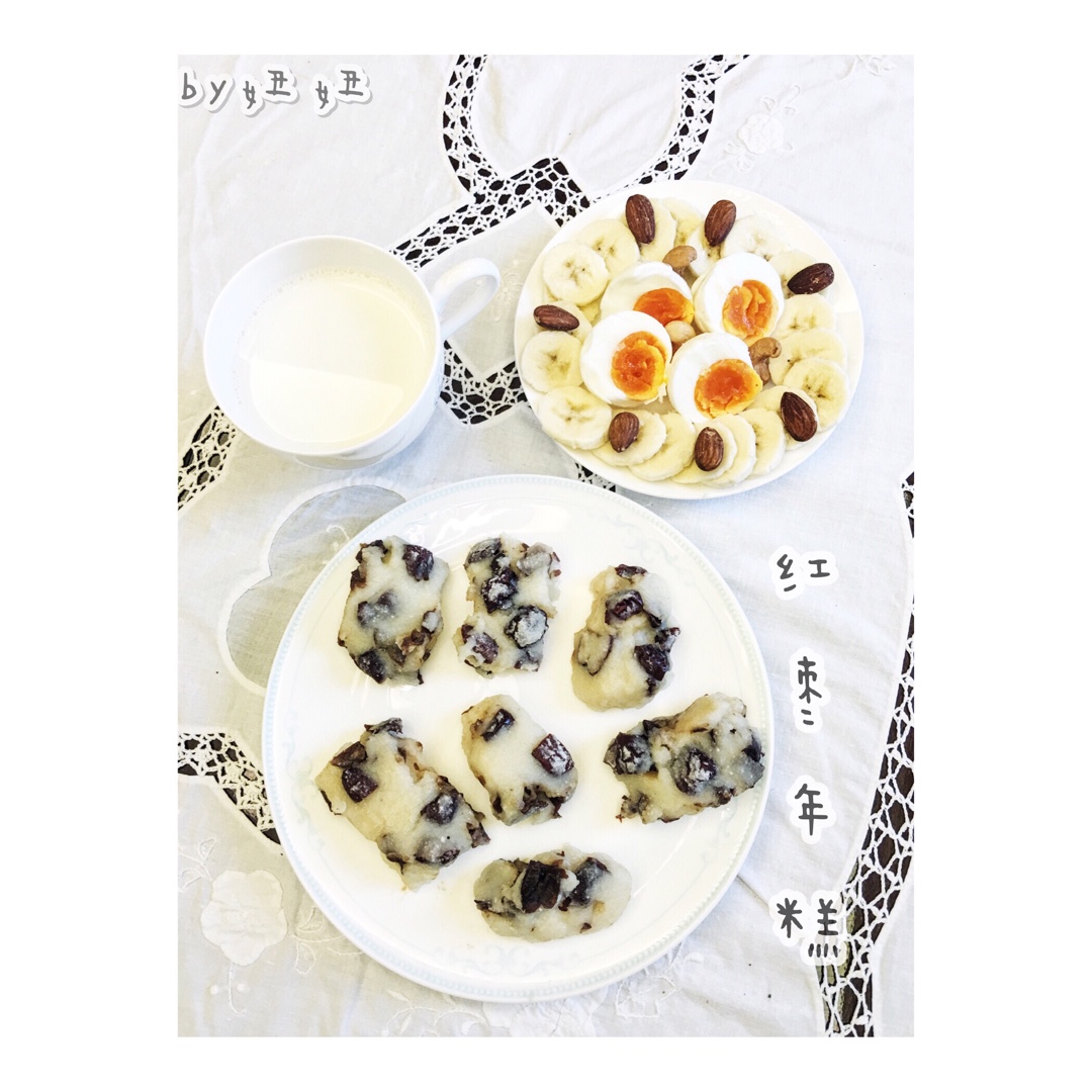 五分钟微波炉红枣年糕