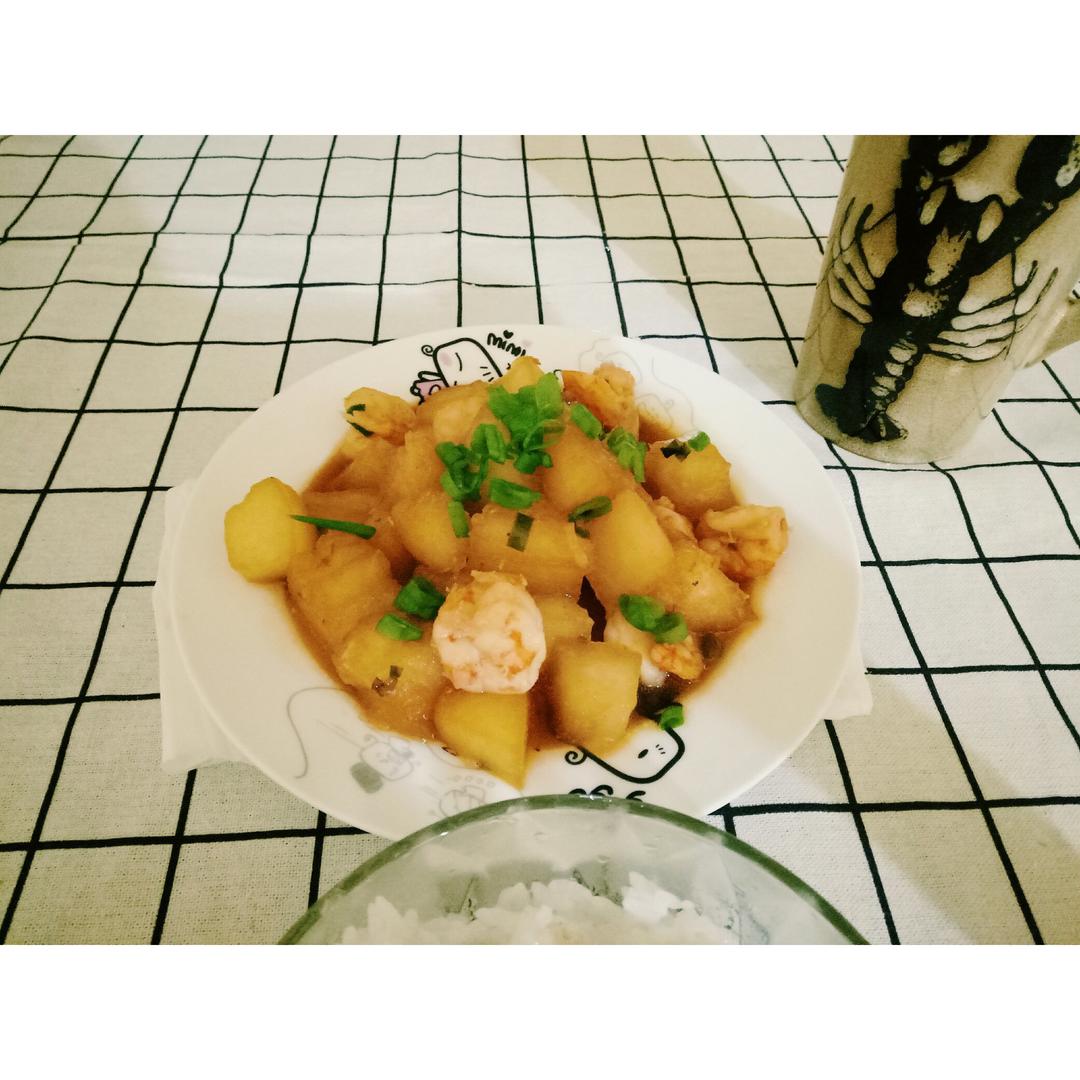 冬瓜烧虾仁