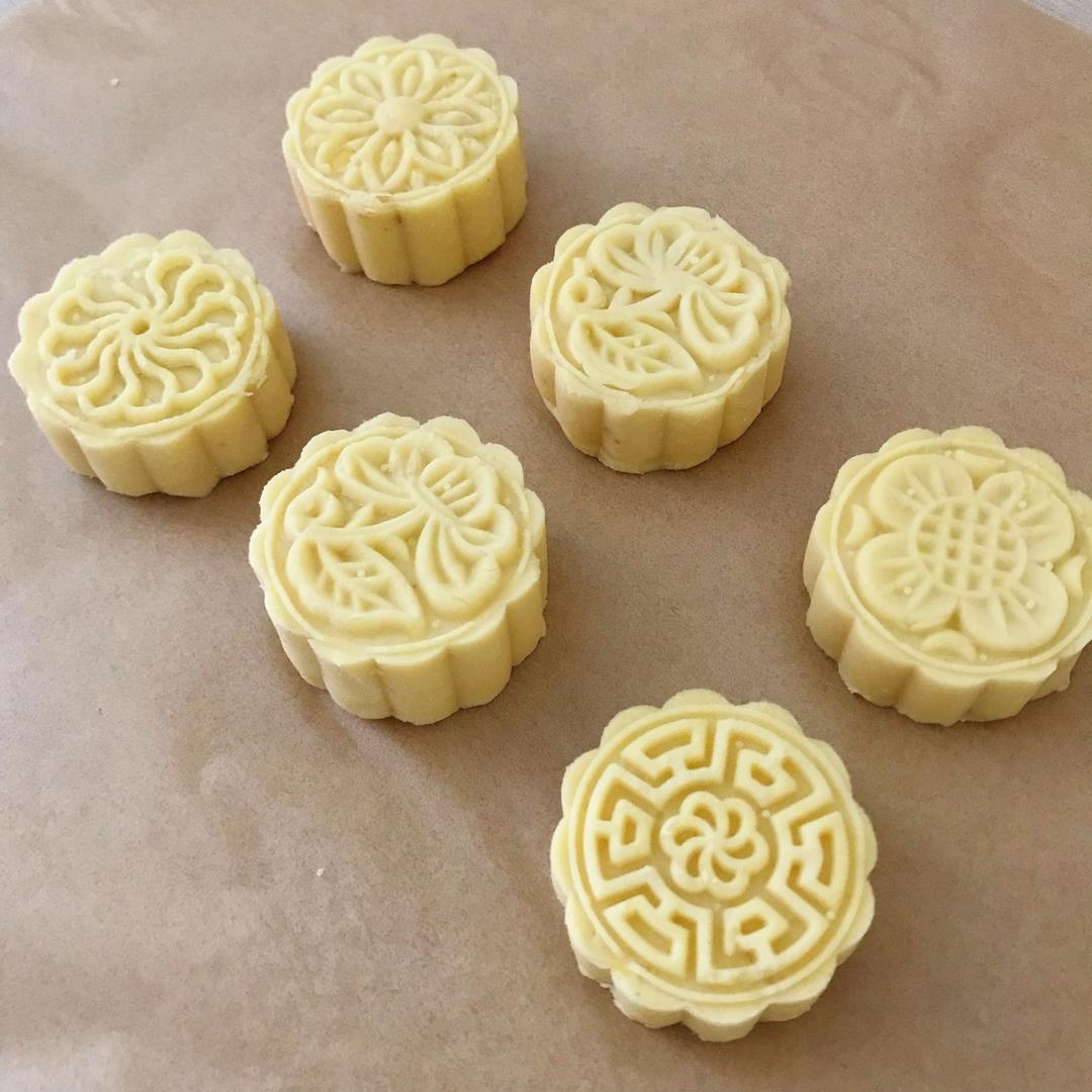 绿豆糕（自制脱皮绿豆）