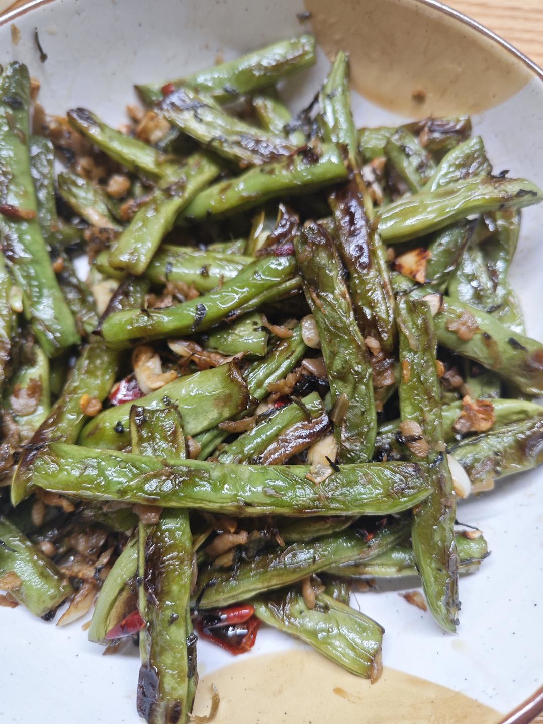 芽菜干煸四季豆