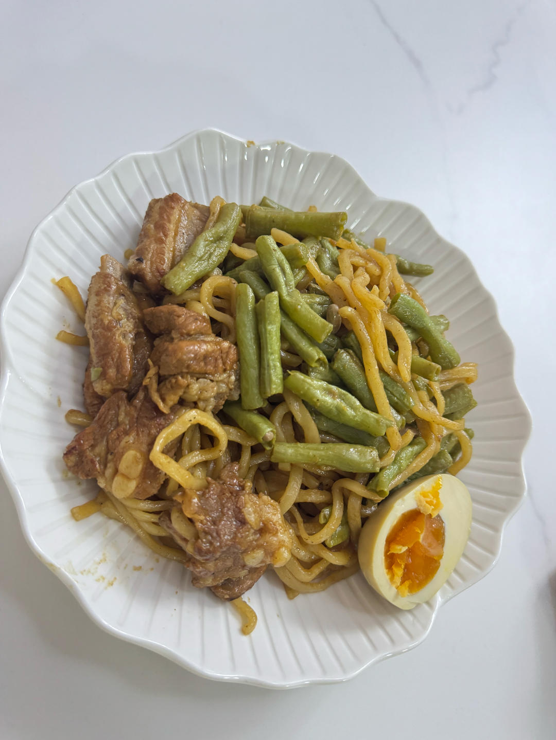 排骨豆角焖面
