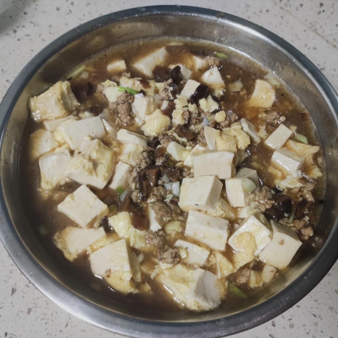 鸡蛋抱豆腐