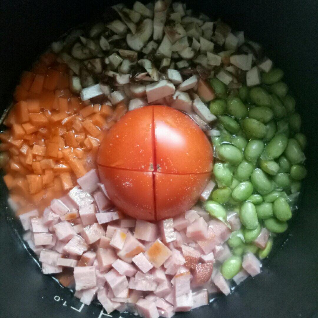网红西红柿饭