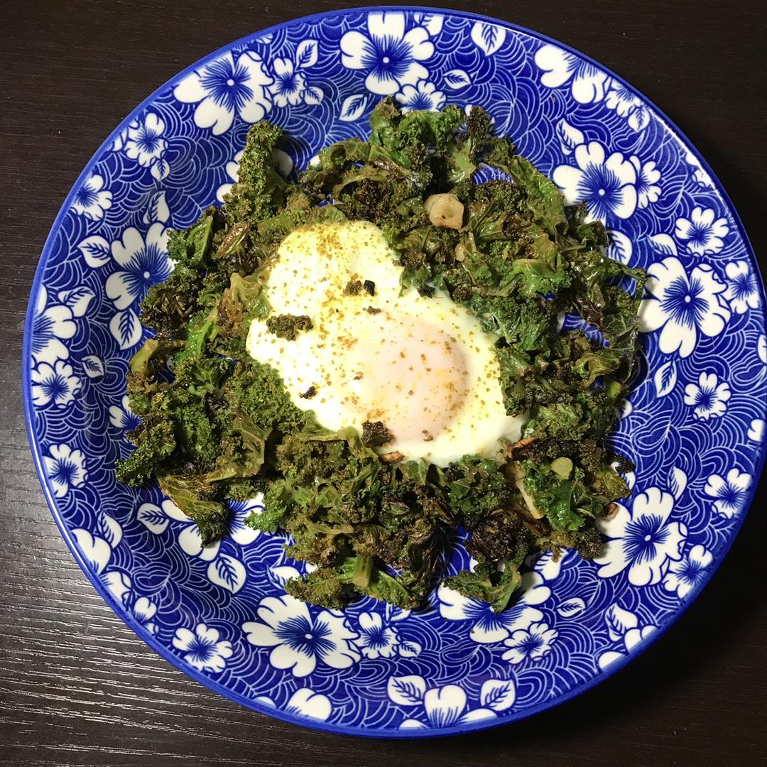 【健康三餐】烧烤香羽衣甘蓝