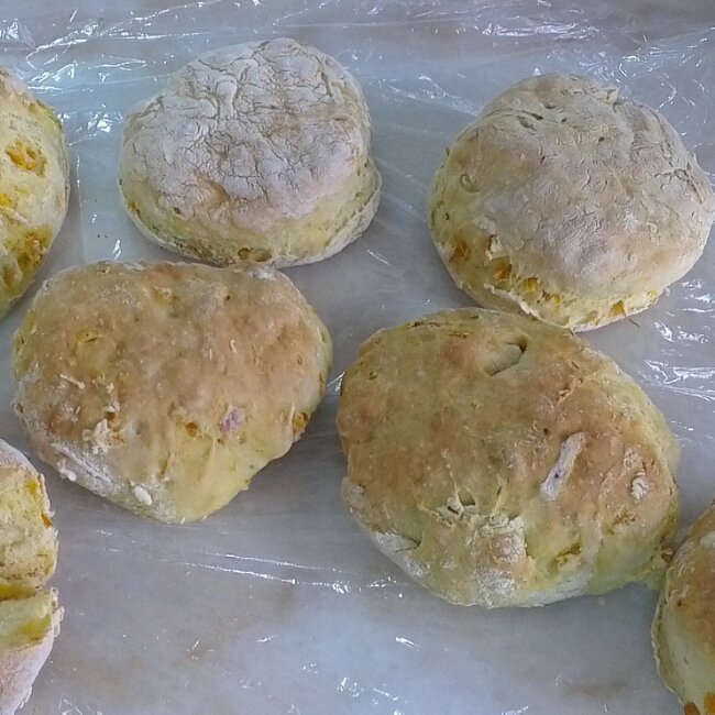 橙香淡奶油司康