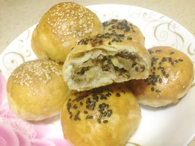 泳式鲜肉榨菜月饼