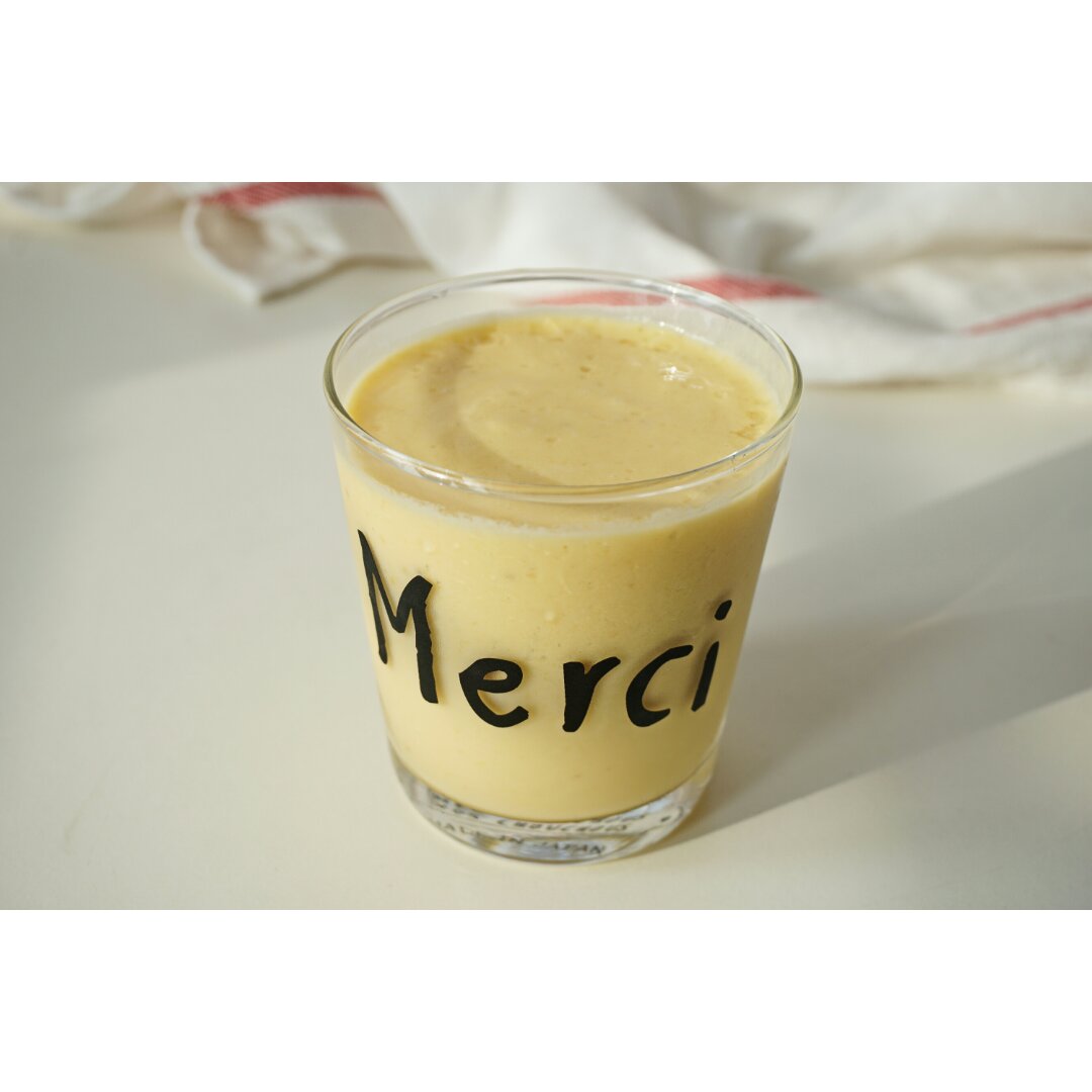 tauqq陶朵朵做的芒果香蕉奶昔