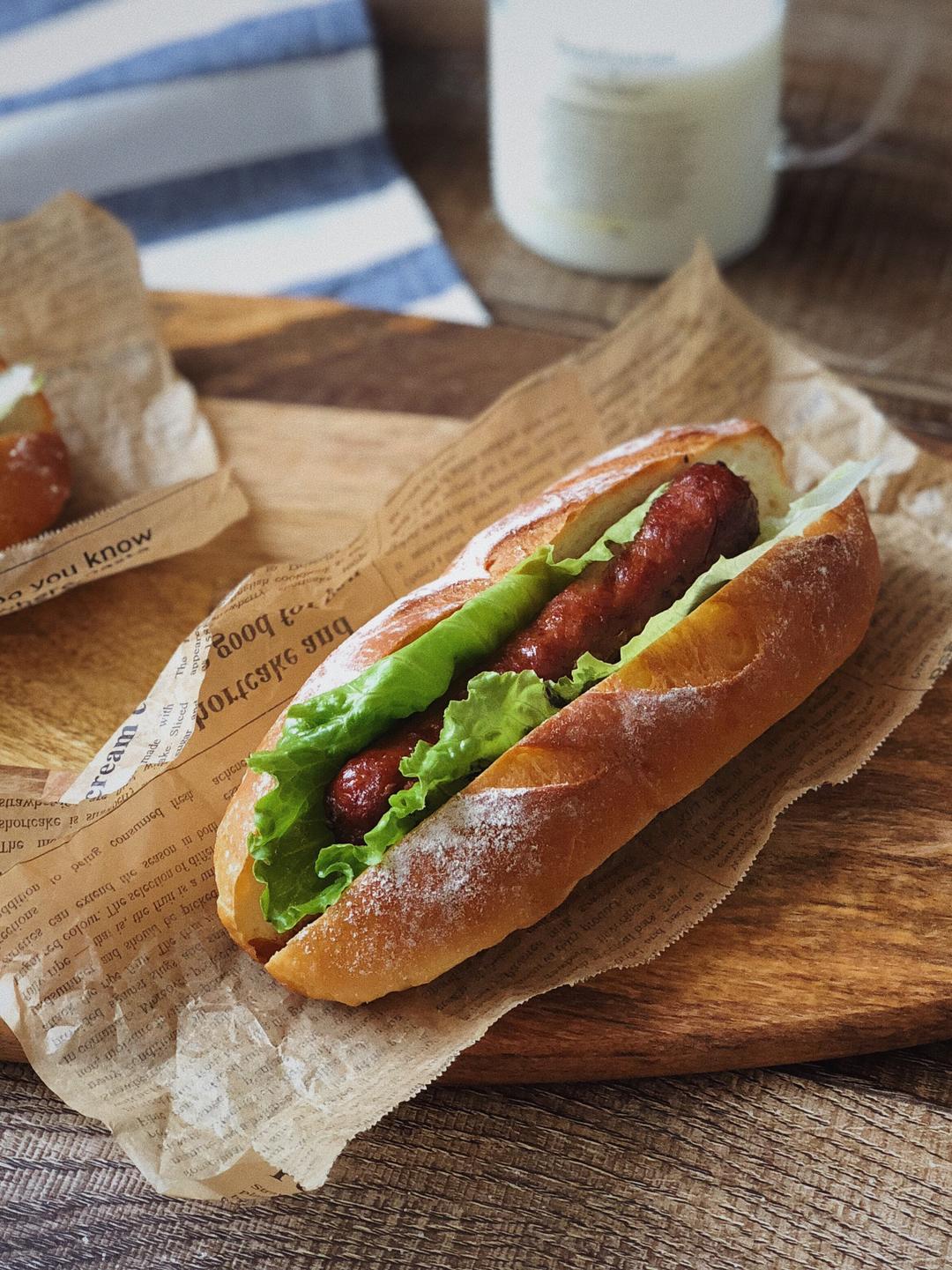 纯奶手撕吐司的做法 步骤1