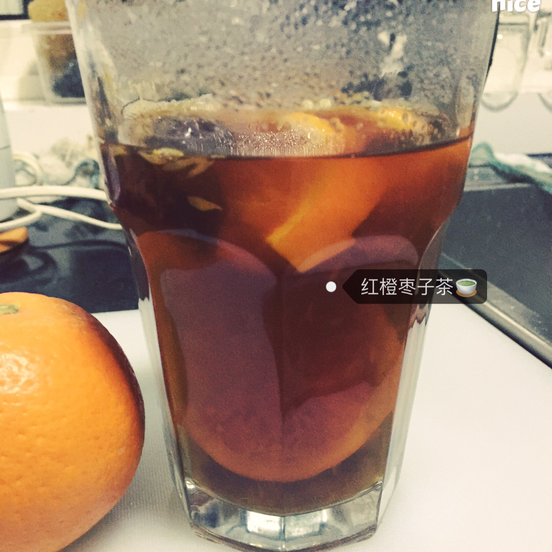 香橙红枣茶