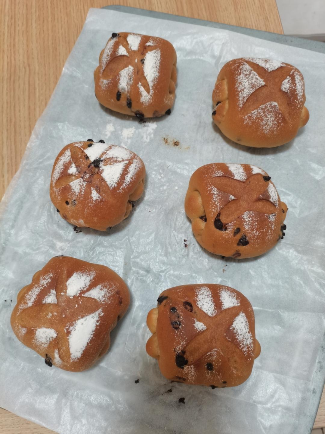 咖啡巧克力面包卷