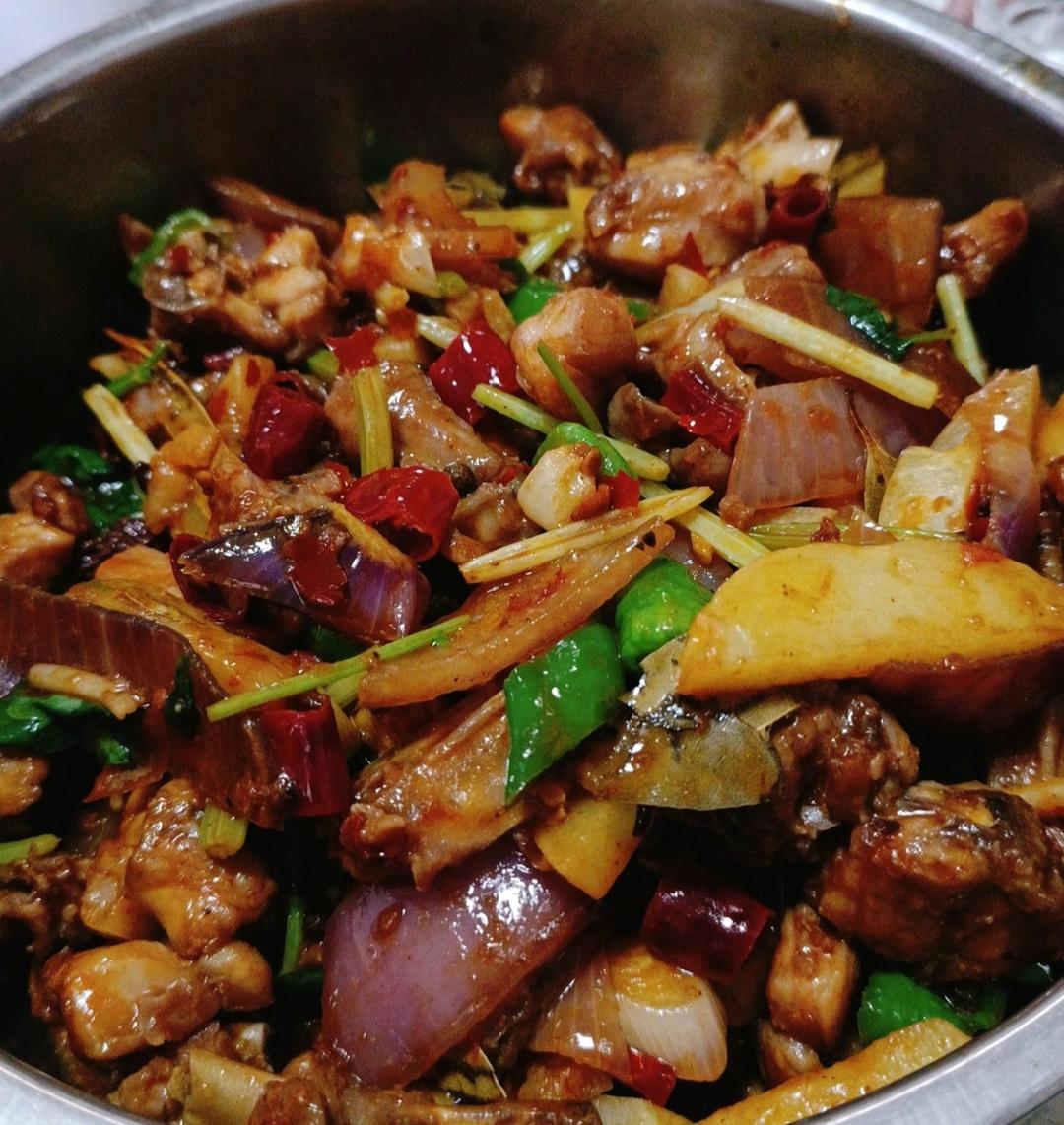 麻辣干锅兔
