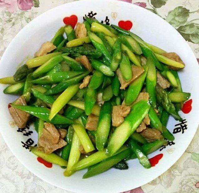 芦笋炒肉