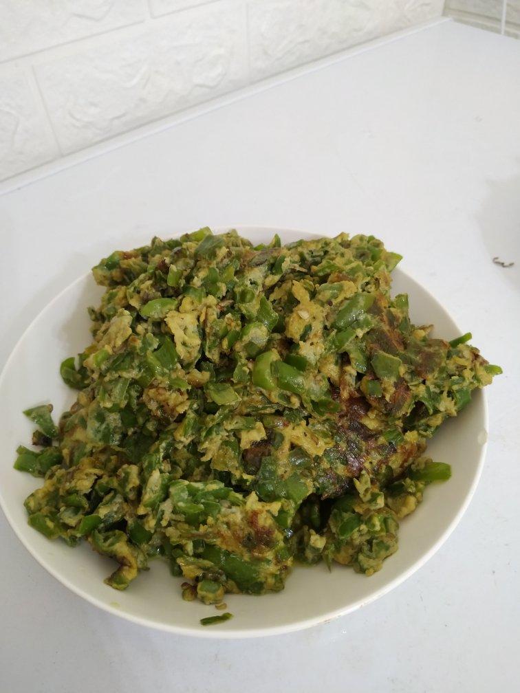 不一样的辣椒炒鸡蛋～下饭神器!
