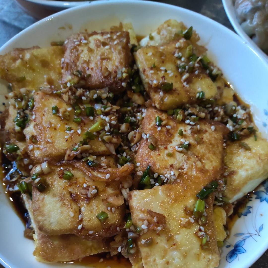 香煎豆腐