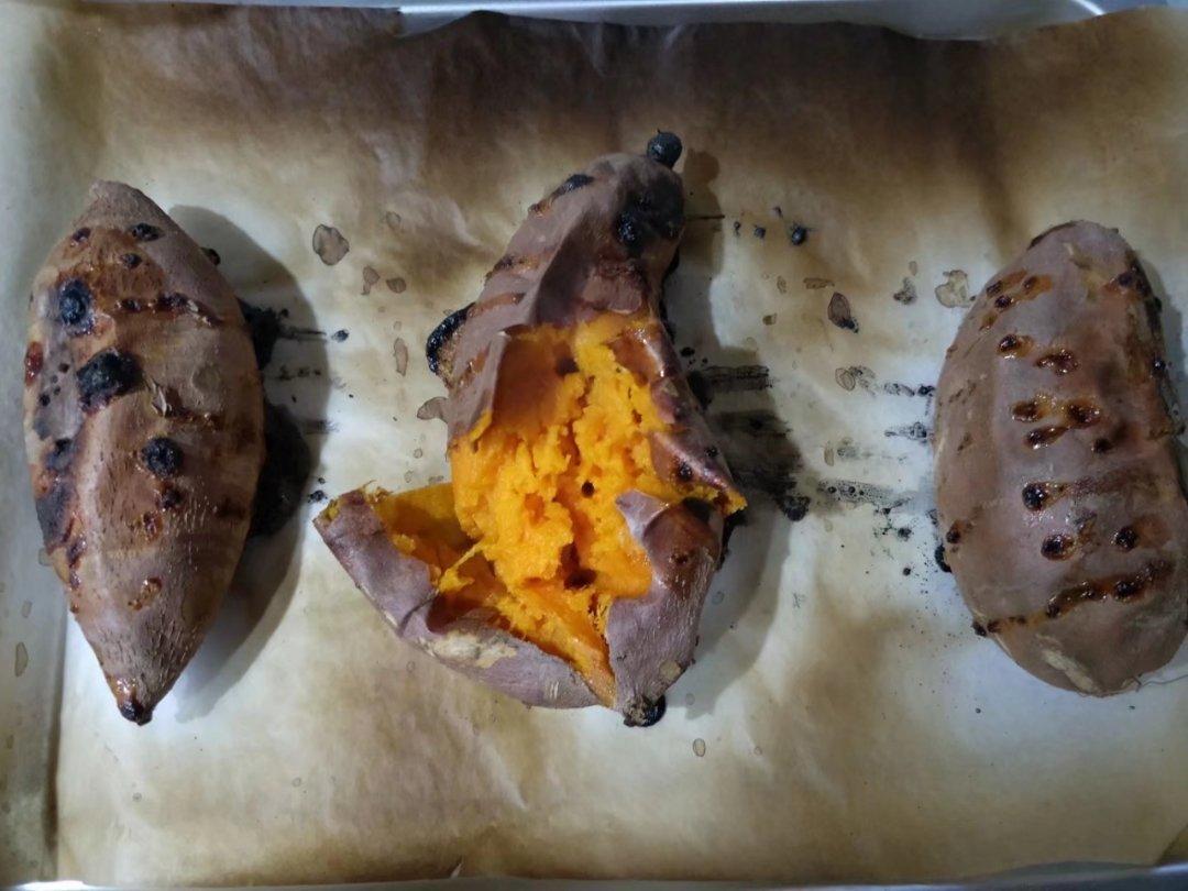 烤箱蜜汁红薯