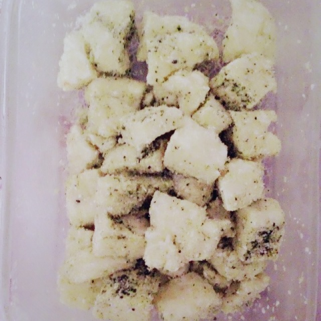 椰丝牛奶小方糕