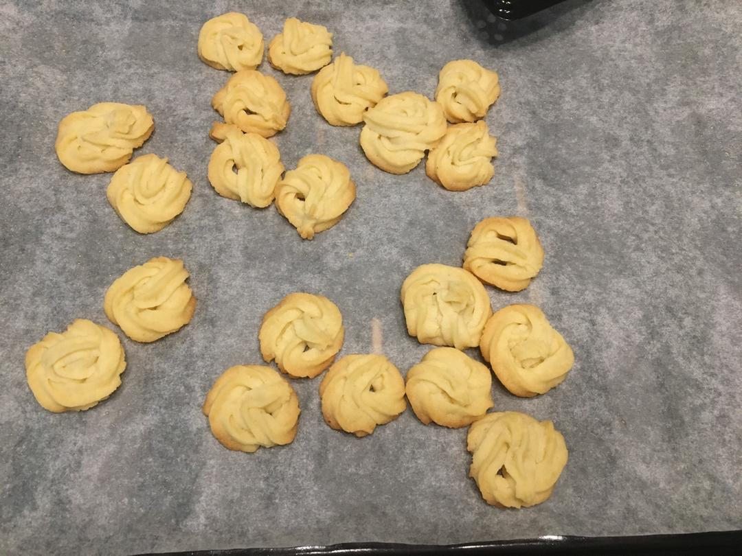 零失败花纹超级立体的黄油曲奇
