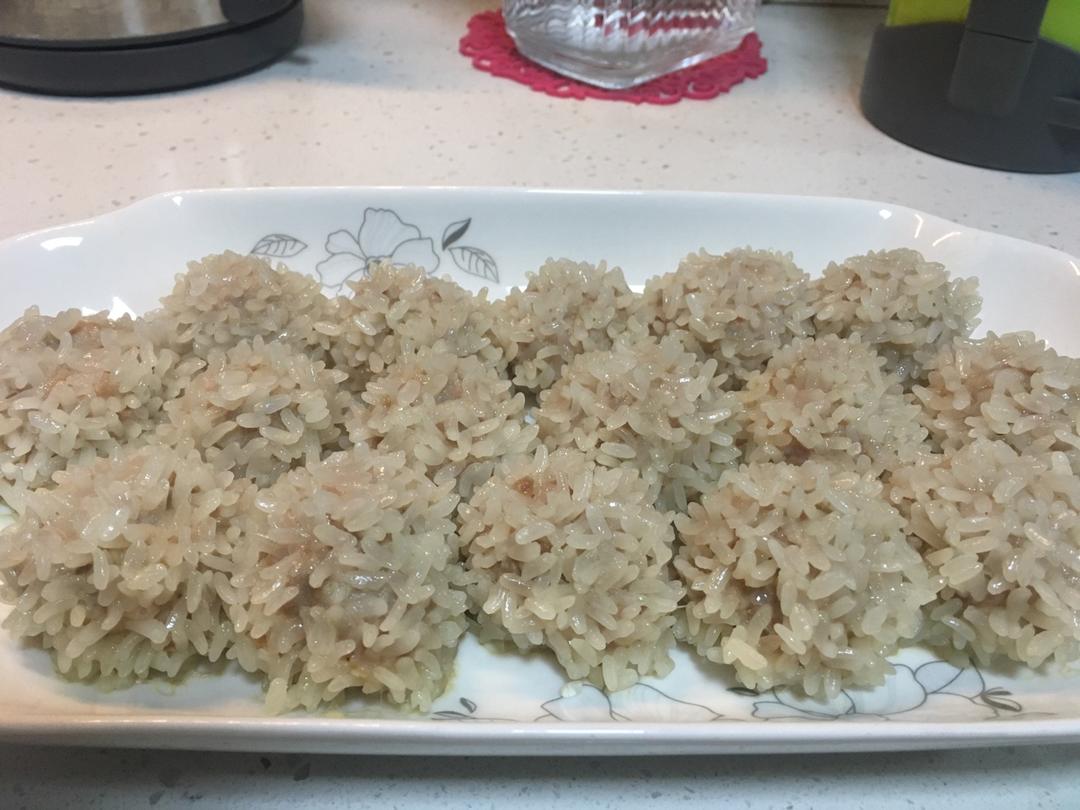 珍珠丸子【曼达小馆】2017年夜饭