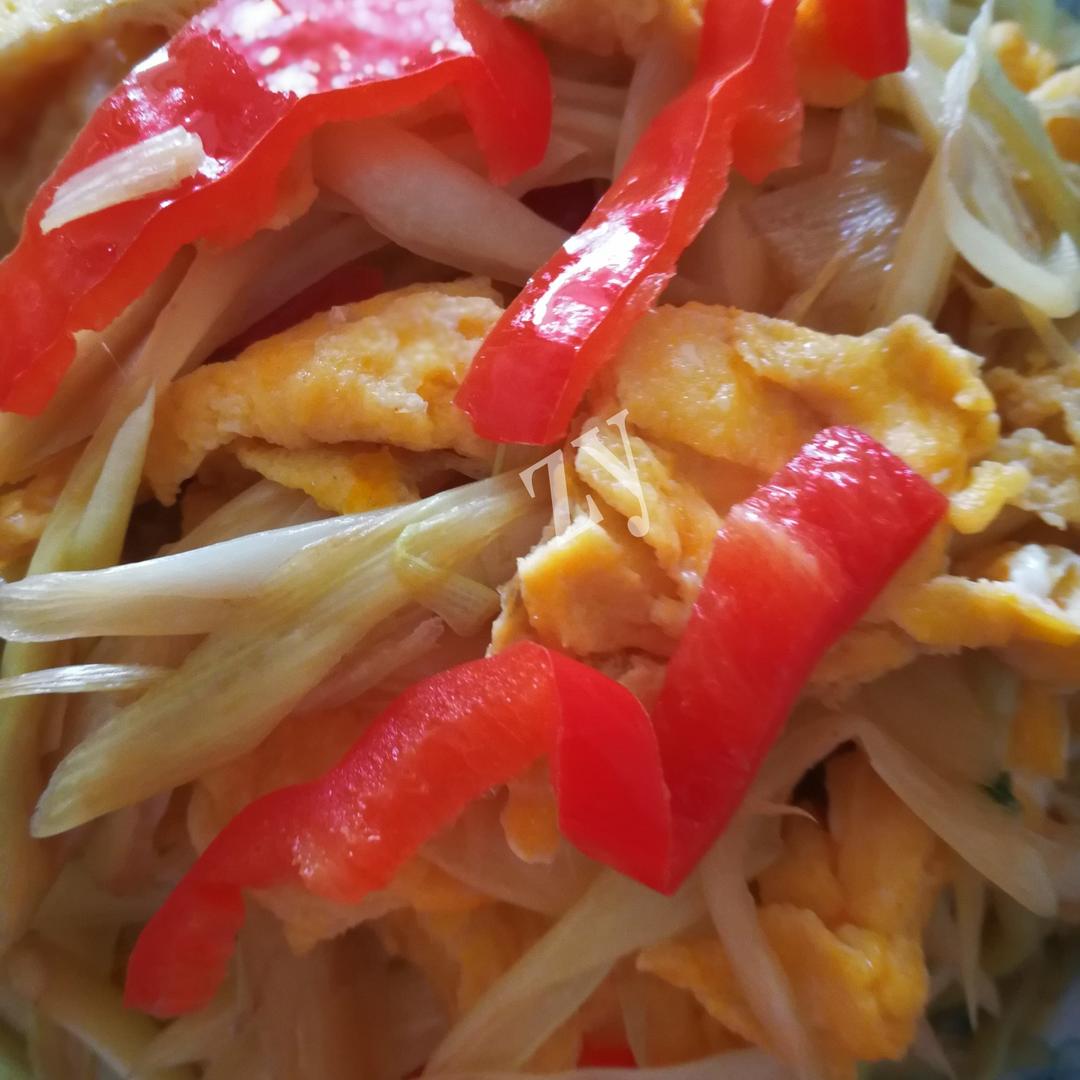 蒲儿菜炒鸡蛋