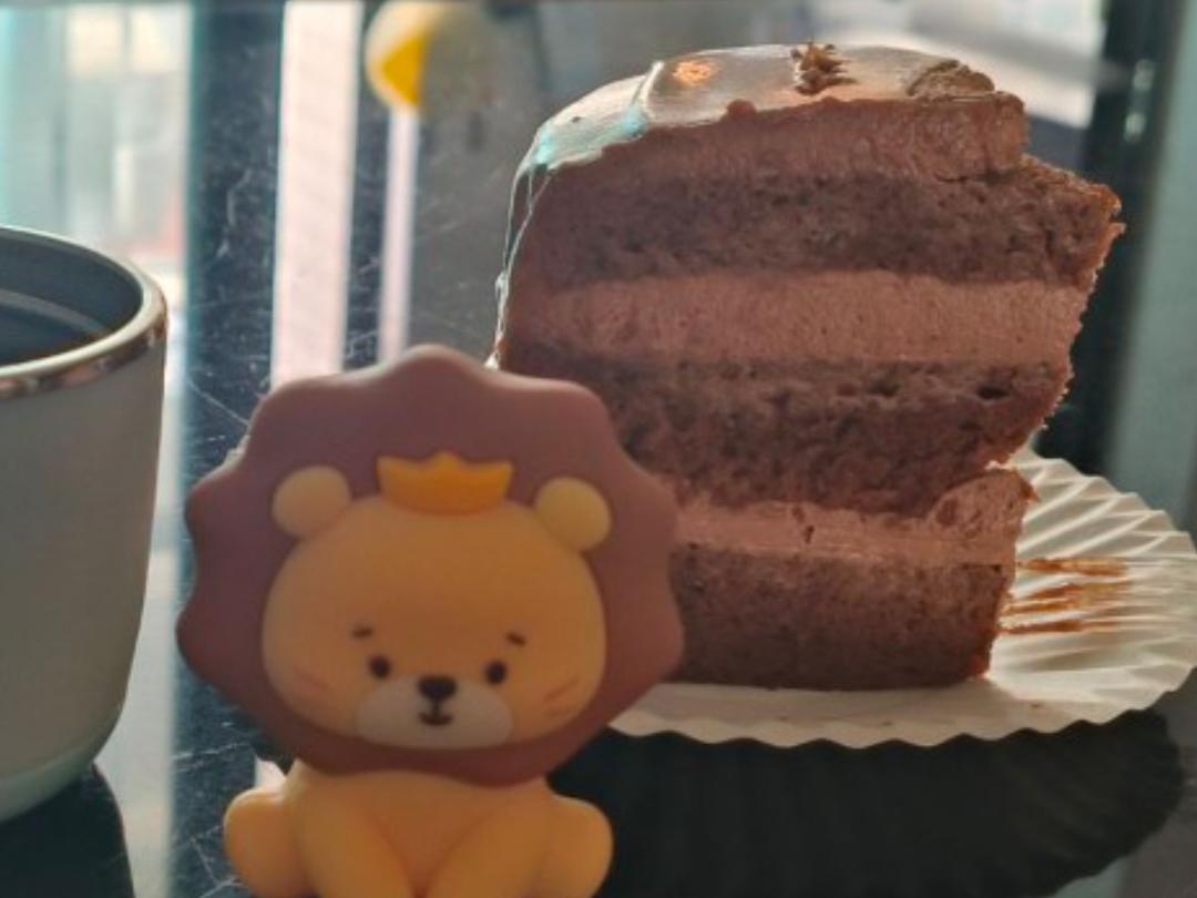 【简简厨房】巧克力戚风，巧克力奶油和甘纳许