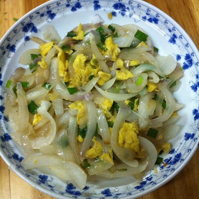 洋葱炒蛋