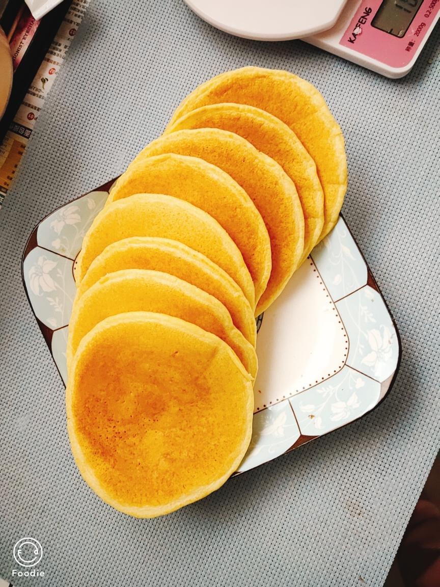 无油香甜玉米松饼的做法