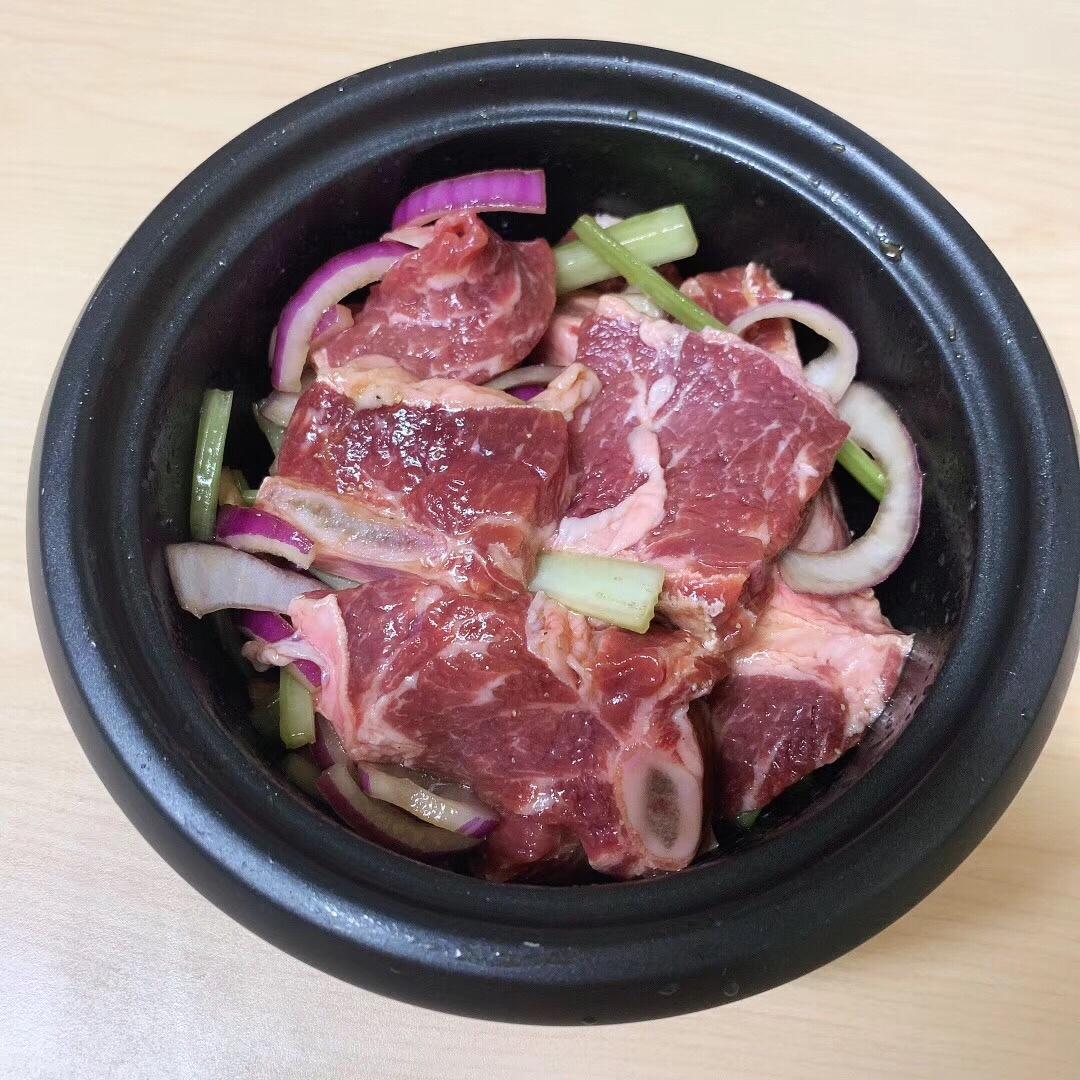 电饭煲黑椒牛仔骨