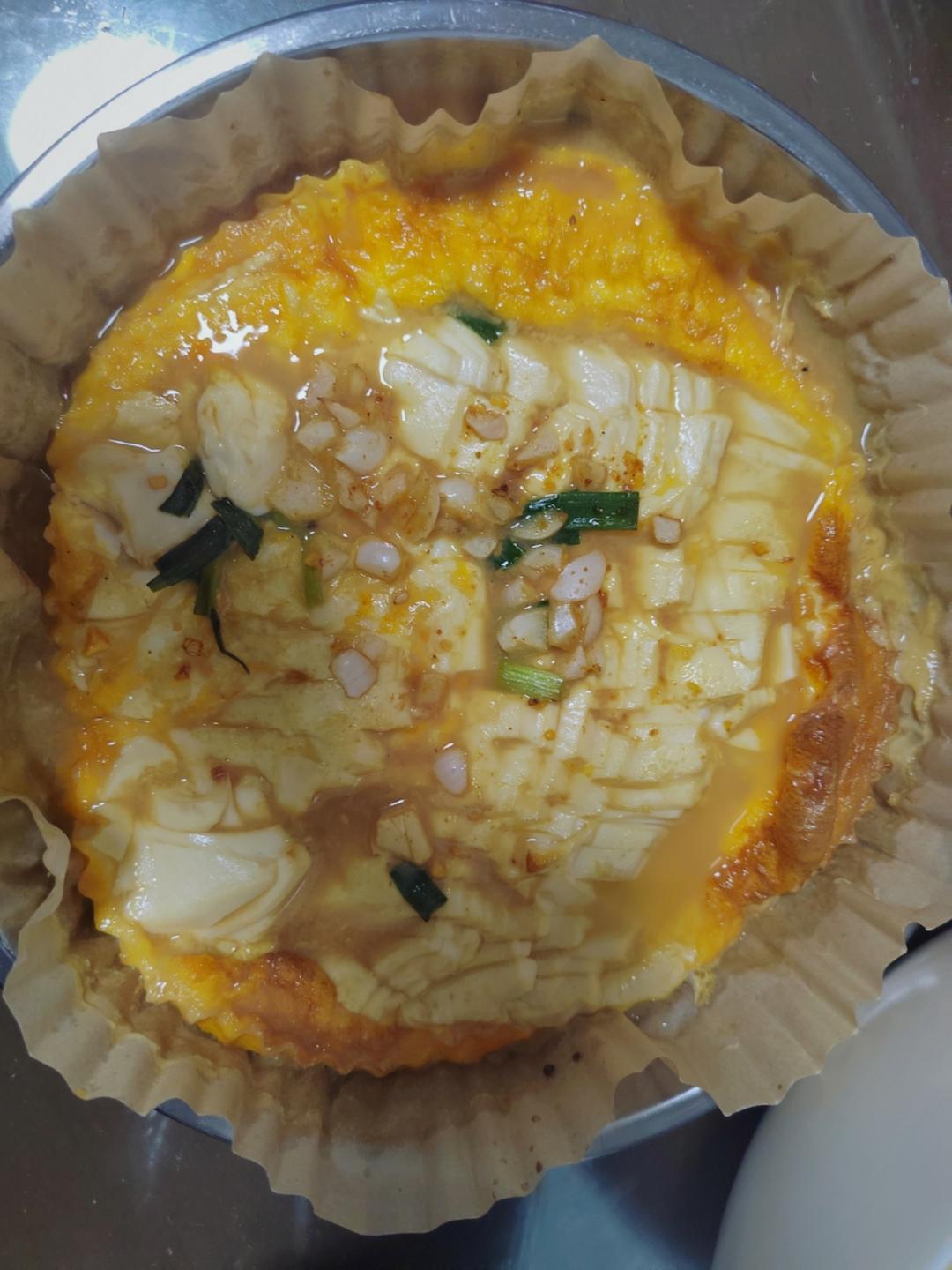 嫩烤内脂豆腐（空气炸锅版）