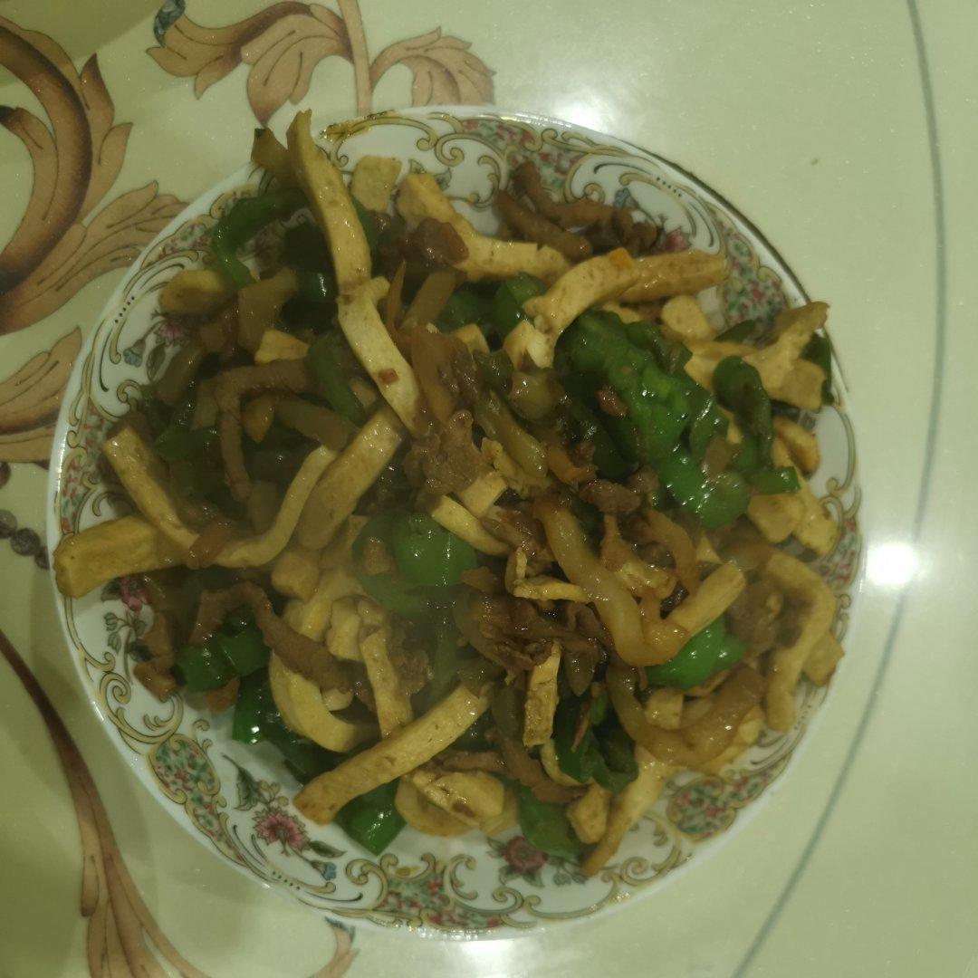 榨菜青椒炒香干