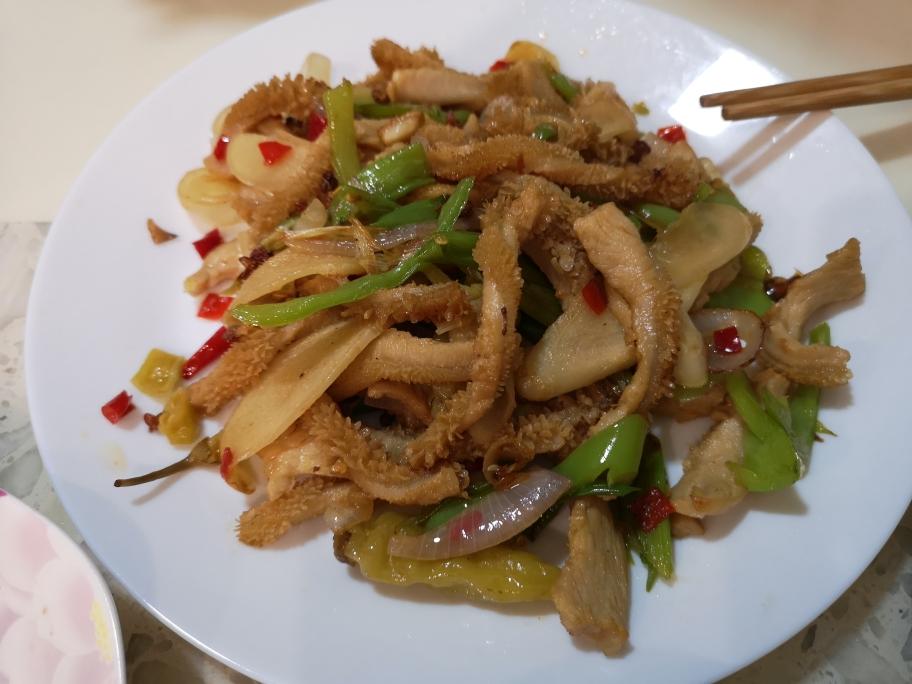 爆炒牛肚的做法