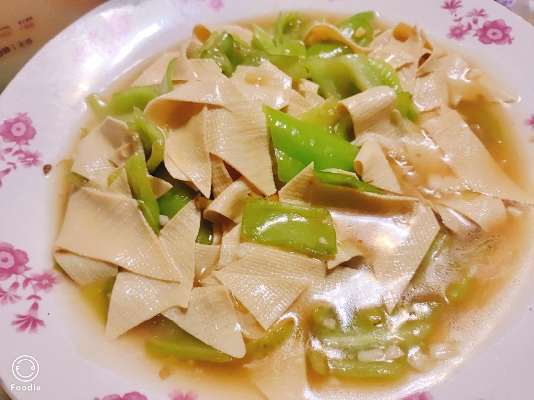 尖椒干豆腐