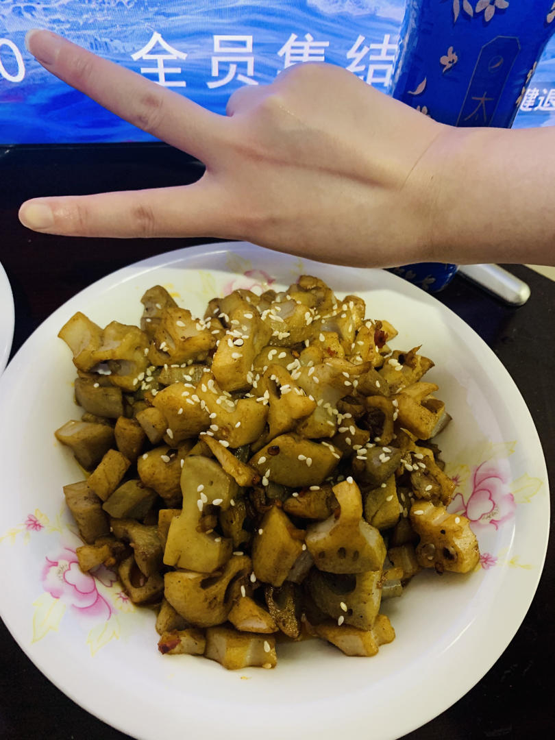 炝炒藕丁