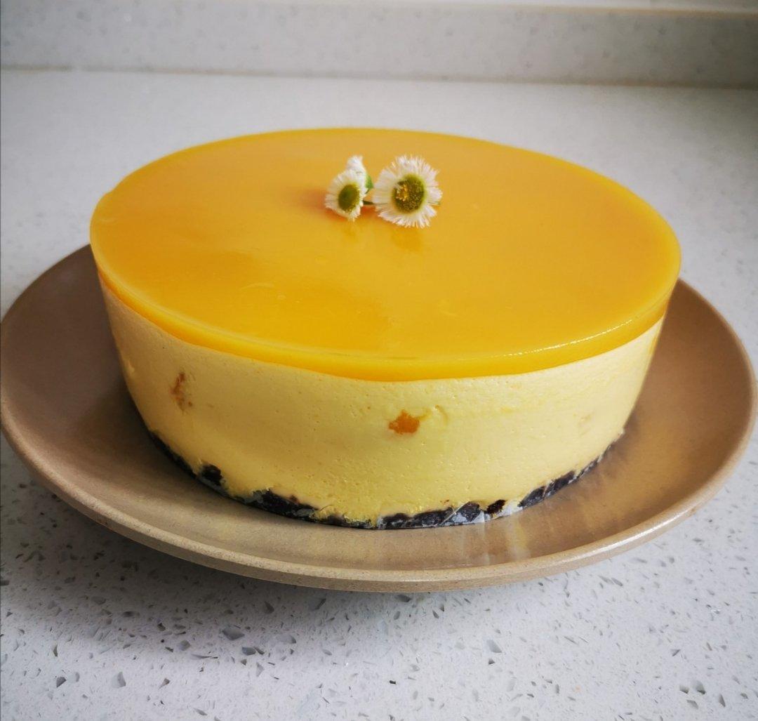 【视频】芒果慕斯（6寸） | 含镜面果胶配方