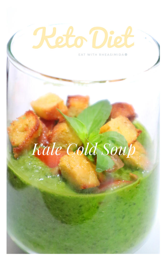 羽衣甘蓝冷汤.Kale cold soup.